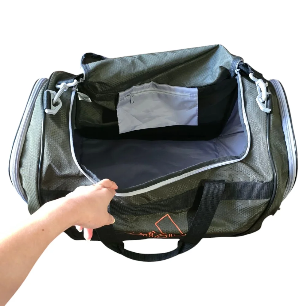 Adidas Green and Black Men's Duffel Bag